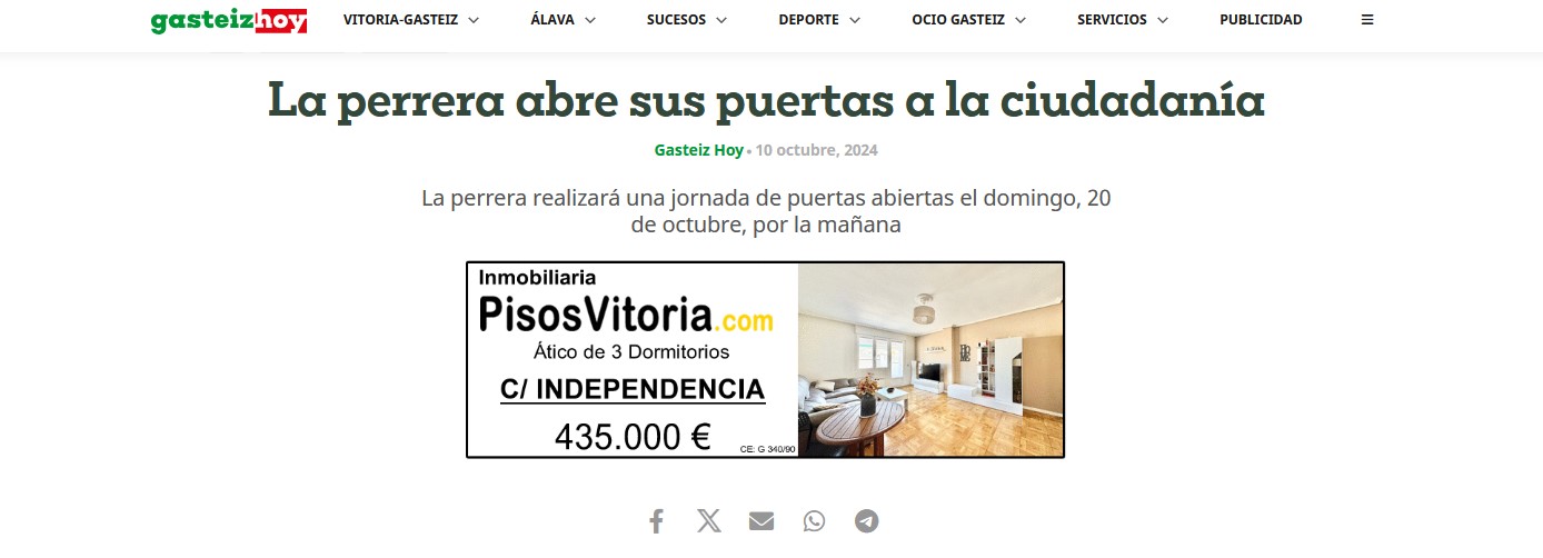 Gaseizhoy: La perrera abre sus puertas a la ciudadanía 